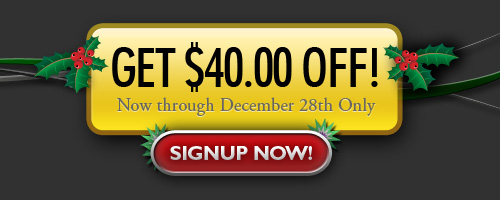 Get $40 Off!