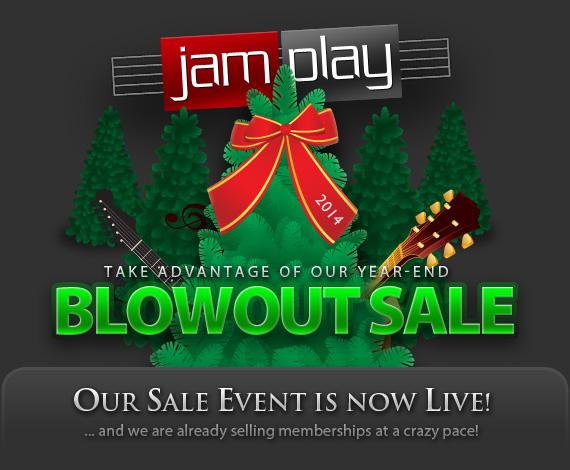 JamPlay Holiday Sale!  Save $40 Instantly!