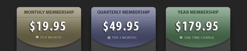 JamPlay Pricing Info, $19.95 Monthly, $49.95 Quarterly, $139.95 Yearly