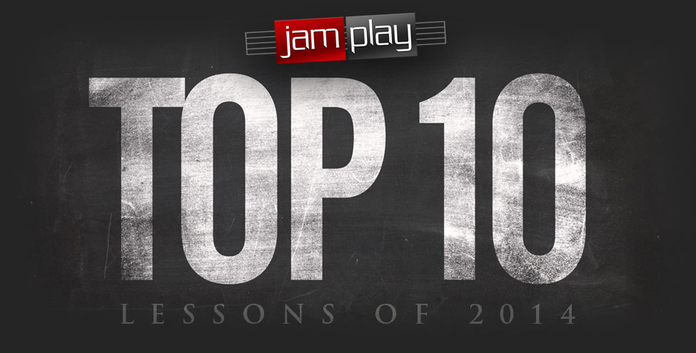 JamPlay's Top 10 Lessons of 2014