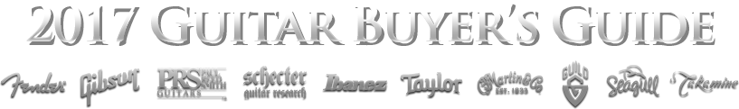 2017 Guitar Buyer's Guide from JamPlay