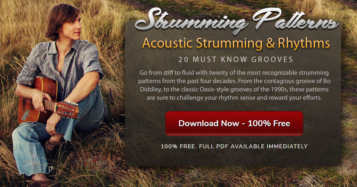 Acoustic Guitar Strumming Patterns 20 Easy Must Know Rhythms